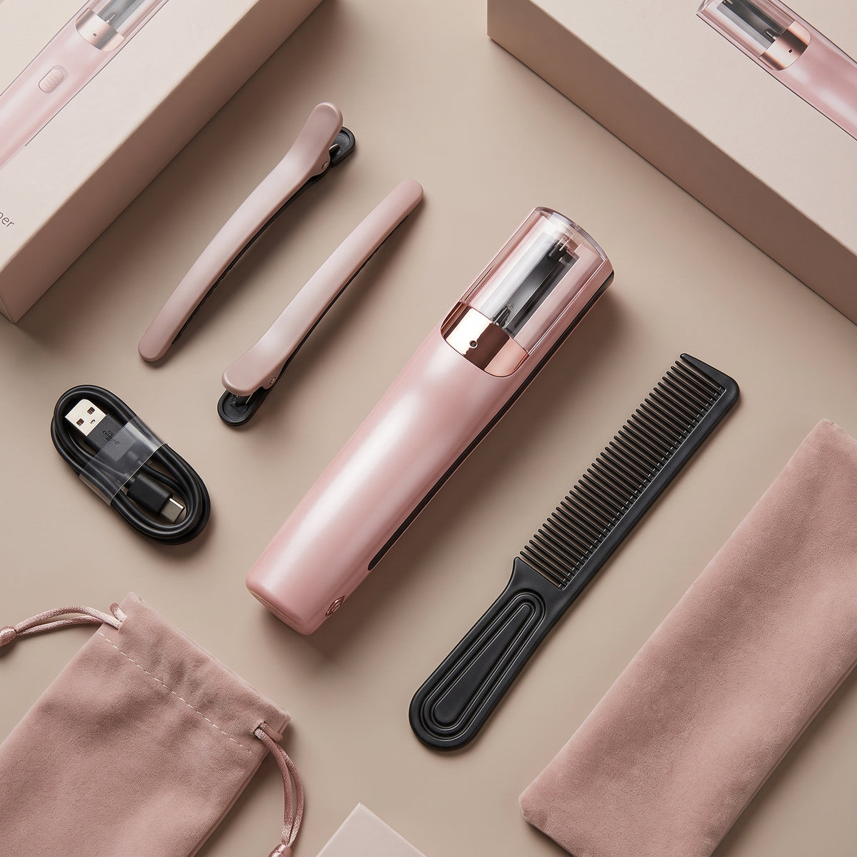 Luce SilkyTrim™ – Cordless Split-End Hair Trimmer